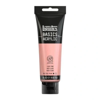 Afbeelding van Liquitex Basics Acrylverf, 118 ml, Tube, 810 Lichtroze ROW