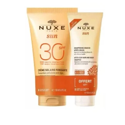 Afbeelding van Nuxe Lait Solaire Fondant + After Sun Shampoo Set Pakket