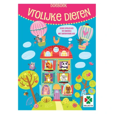 Afbeelding van Vrolijke dieren Doeboek