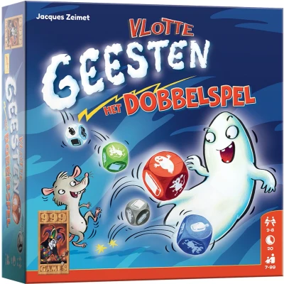 Afbeelding van 999 Games Vlotte Geesten: Het Dobbelspel Supersnelle versie
