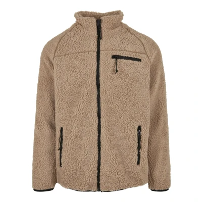 Afbeelding van Brandit Teddy Fleecejas, Heren, Maat: Medium, Camel