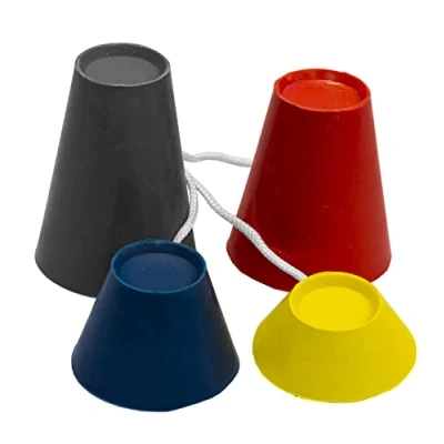 Afbeelding van Longridge Set van 4 Jumbo rubberen wintertees voor volwassenen, meerkleurig, één maat