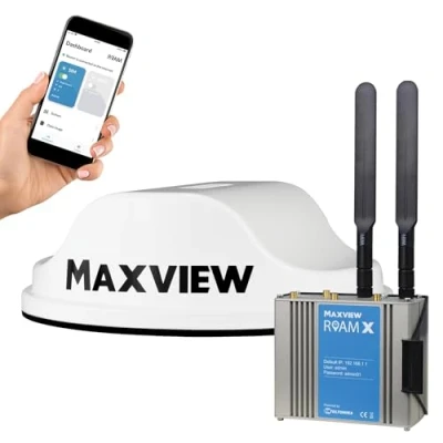 Afbeelding van Maxview Roam X MXL051 Wi Fi antennesysteem 5G voor internet onderweg, wit