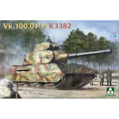 Afbeelding van 1:35 Takom 2187 Panzerkampfwagen VIII Maus VK 100.01 (P) K3382 Plastic Modelbouwpakket