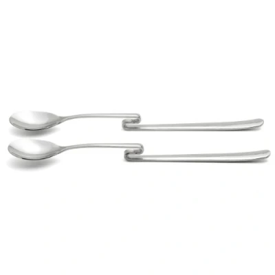 Afbeelding van Weis Set jamlepels, roestvrij staal, zilverkleurig, 21,5 x 3 2 cm