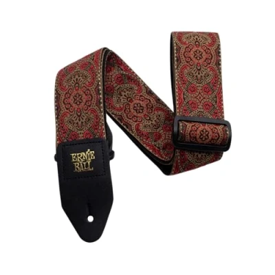 Afbeelding van Ernie Ball Jacquard Crimson Paisley 4162 Gitaarband niet beschikbaar