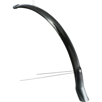 Afbeelding van Voorspatbord Eurofender Snello 28&quot; x 51 mm zwart