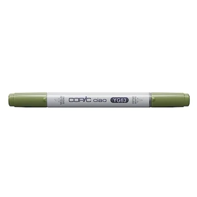 Afbeelding van COPIC Ciao YG63, Pea Green, Twin Marker met middelgrote punt en penseelpunt