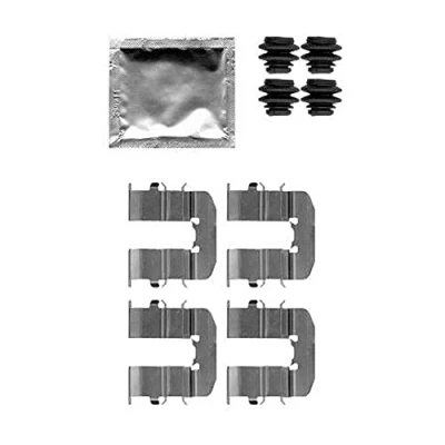 Afbeelding van HELLA 8DZ 355 204 801 Accessoireset, schijfremblok HYUNDAI: i20 I Hatchback