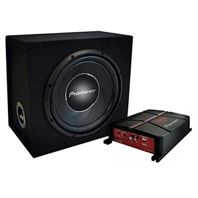 Afbeelding van Pioneer GXT 3730B SET Subwoofer (TS A30S4) + Versterker (GM A3702) kabels