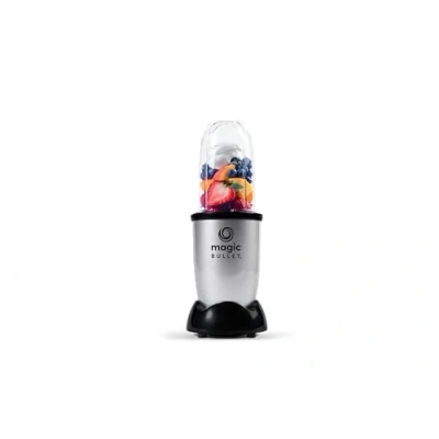 Afbeelding van Nutribullet Magic Bullet Mini, elektrische Blender, Petit basic pack, 3 delig, vermogen 200 W, grijs, MBR03
