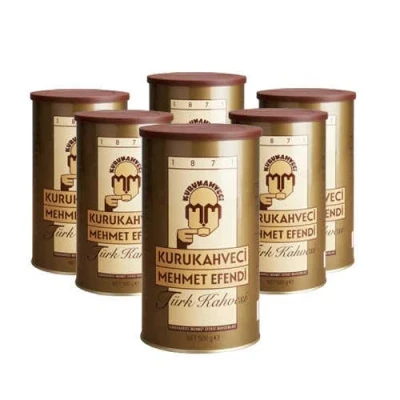 Afbeelding van Kurukahveci Mehmet Efendi Koffie methme, 500 g, 6 stuks