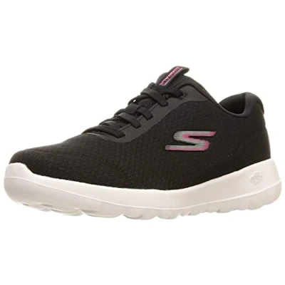 Afbeelding van Skechers Go Walk Joy Ecstatic, damessneakers, Zwart/Wit