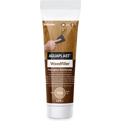 Afbeelding van Aguaplast woodfiller (kneedbaar hout) teak (125ml)
