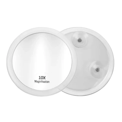 Afbeelding van Fantasia Make up spiegel 10 cm met 2 zuignappen * vergrotend