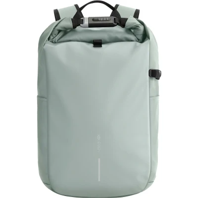 Afbeelding van Urban Waterbestendige Anti diefstal Rugzak Iceberg Green Zwart bedrukken met logo XD Design