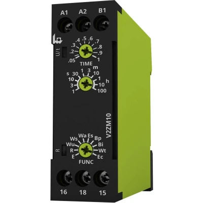 Afbeelding van tele 125100 V2ZM10 12 240V AC/DC Tijdrelais Multifunctioneel 1 stuk(s) Tijdsduur: 0.05 s 100 h 1x wisselcontact