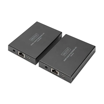Afbeelding van Digitus DS 55507 HDMI / RJ45 Adapter [1x bus 1x bus] Zwart 4K UHD