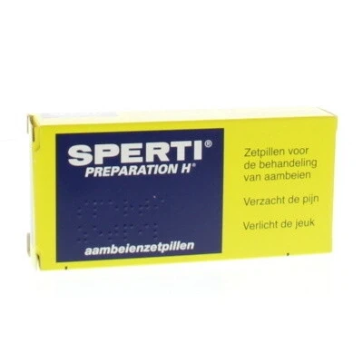 Afbeelding van Sperti Aambeienzetpil
