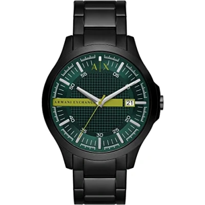 Afbeelding van Armani Exchange Analog Quarz Horloge, Heren, Maat: One Size, Schwarz