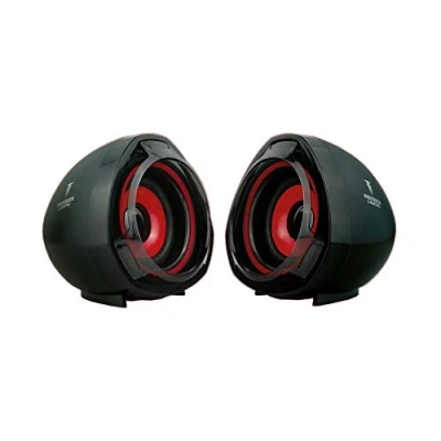 Afbeelding van PC luidsprekers Berserker Gaming HATI Zwart Rood 5 W
