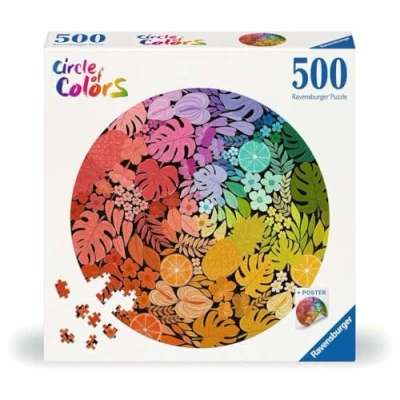 Afbeelding van Ravensburger Circle of Colors Tropical Legpuzzel 500 stukjes