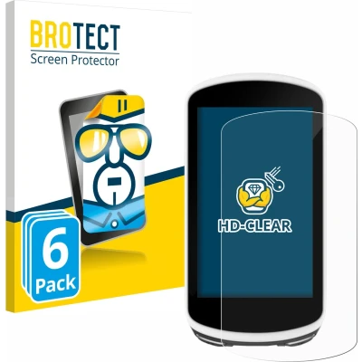 Afbeelding van BROTECT Screenprotector voor Garmin Edge 1030 Folie Beschermfolie transparant (6 Stuks)