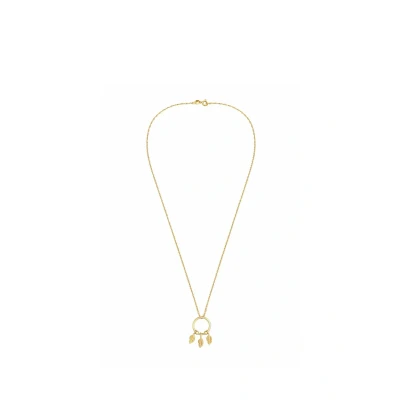 Afbeelding van Elli Feather BOHO Hippie Ketting goldcoloured, Dames, Maat: 45, Gold coloured
