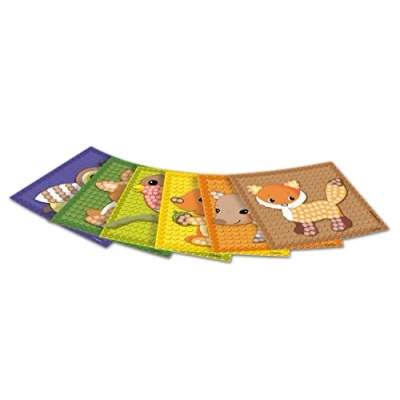 Afbeelding van PlayMais Mosaic Kaarten Versieren Bos