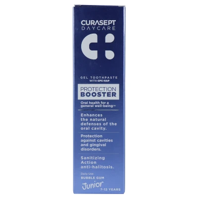 Afbeelding van Curasept Daycare Protection Booster Gel Toothpaste Junior Bubble Gum 50ML