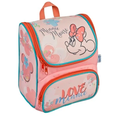 Afbeelding van Scooli CUTIE kleuterschooltas Hoofdvak en voorvak Gevoerde schouderbanden rug Ideaal voor kinderen vanaf 3 jaar Volume ca. 6 liter, Minnie muis