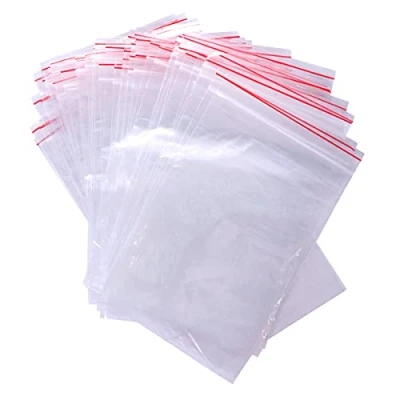 Afbeelding van Pakomat 100 stuks zakken met ritssluiting, druksluiting, voor verschillende materialen, verpakkingszakken, polyethyleen (30 x 40 cm)