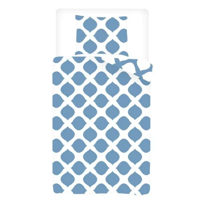 Afbeelding van Snoozing Mia Dekbedovertrek Eenpersoons 140x200/220 cm + 1 kussenslopen 65x65 Blue
