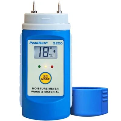 Afbeelding van Peaktech 5200 vochtmeter hout materiaal