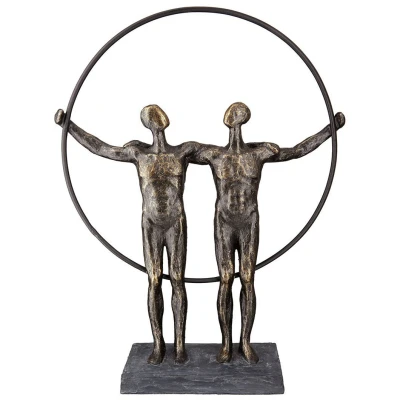 Afbeelding van Gilde Figuur &#039;Two Men&#039;