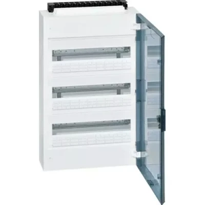 Afbeelding van Hager Vega groepenkast met deur, 3 rij VB318P