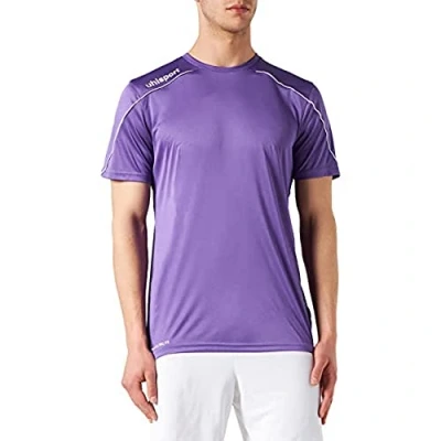 Afbeelding van Uhlsport Stream 22 Shirt Korte Mouw Heren Paars / Wit Maat: 3XL