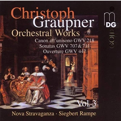 Afbeelding van Nova Stravaganza, Siegbert Rampe Graupner: Orchestral Works, Vol. 3 (CD)