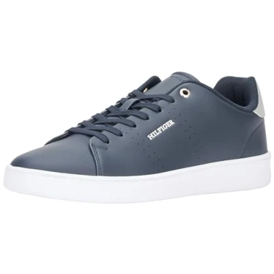 Afbeelding van Tommy Hilfiger Court CUP Sneakers laag, Heren, Maat: 40, Desert sky Leer