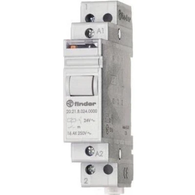 Afbeelding van Finder 20.21.9.012.4000 Stroomstootschakelaar DIN rail 1x NO 12 V/DC 16 A 4000 VA 1 stuk(s)