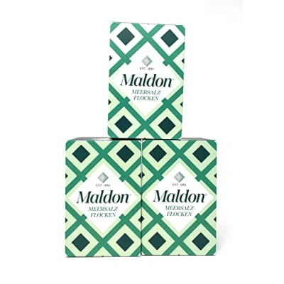 Image de Maldon Sea Salt Flakes Meersalzflocken 3x250g = 750g