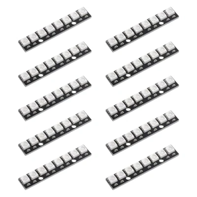 Afbeelding van 10 stuks WS2812 RGB LED modules 8 bits geïntegreerde drivers voor Arduino Raspberry Pi ESP32