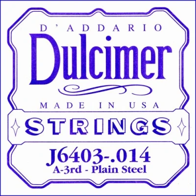 Image de D&#039;Addario J6403, .014 Corde au détail acier Dulcimer