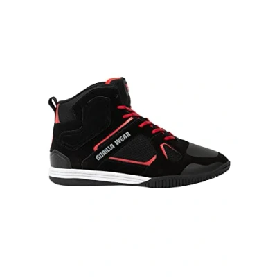 Afbeelding van Gorilla Wear TROY Sneakers hoog, Heren, Maat: 38, Black Veloursleer