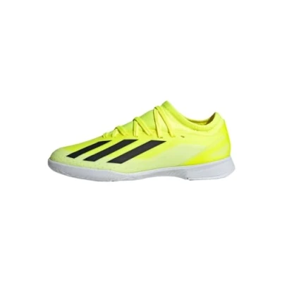 Afbeelding van adidas Mixte enfant X Crazyfast League Indoor Boots, Solar Yellow/Core Black/Cloud White, 31 EU