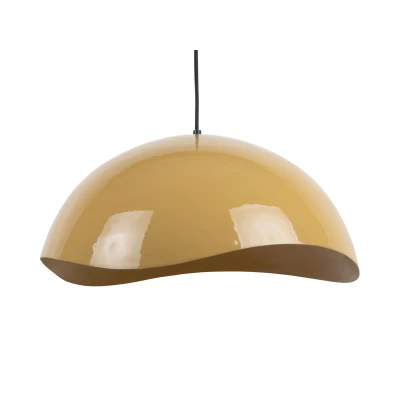 Afbeelding van Leitmotiv Hanglamp Waved Large Honinggeel