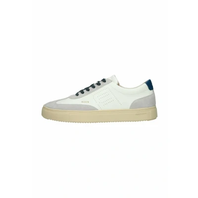 Afbeelding van Blackstone SLATE HARPER PERF White Blue Sneaker (low) Man Maat: 44