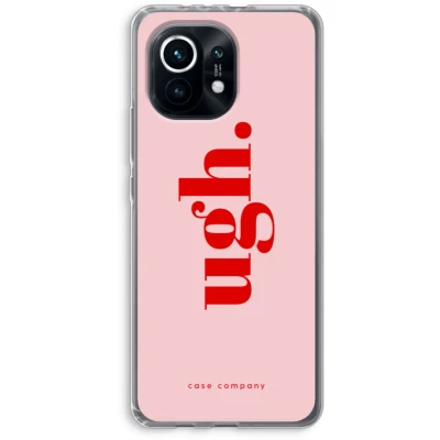 Afbeelding van Case Company® hoesje geschikt voor Xiaomi Mi 11 Ugh Soft Cover Telefoonhoesje Bescherming aan alle Kanten en Schermrand