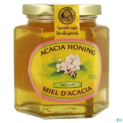 Afbeelding van Melapi Honing Acacia Vloeibaar 500g 5520 Revogan