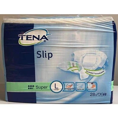 Afbeelding van TENA Slip Super Large Karton van 84 kleefluiers